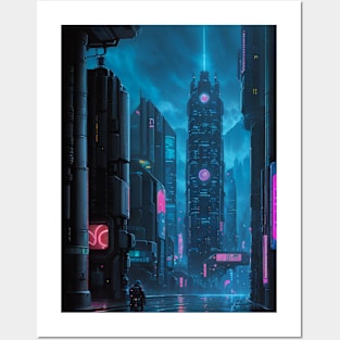 Cyber Metropolis Posters and Art